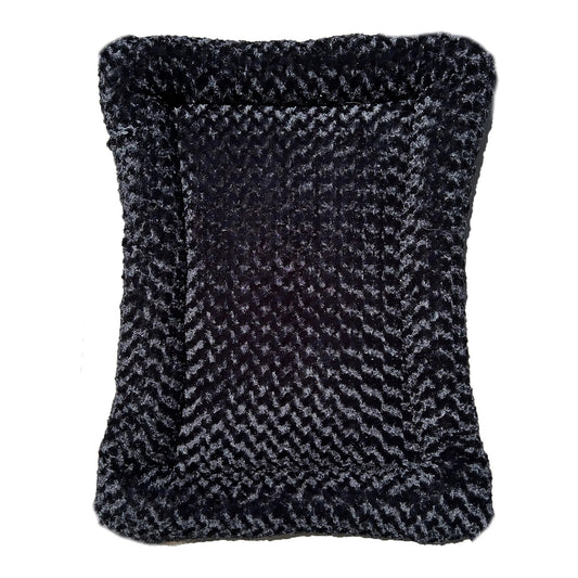 Dog Bed - Rectangle Bolstered Furvana™ 'Cloud'