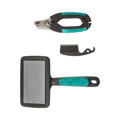 Country Living All-in-One 3-Piece Dog Grooming Kit for a Healthy and Well-Groomed Pet