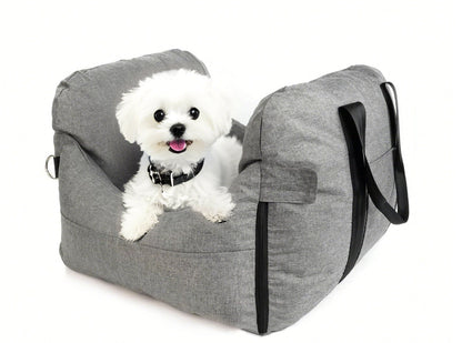 Travel Car Kennel Removable And Washable Pet Car Kennel