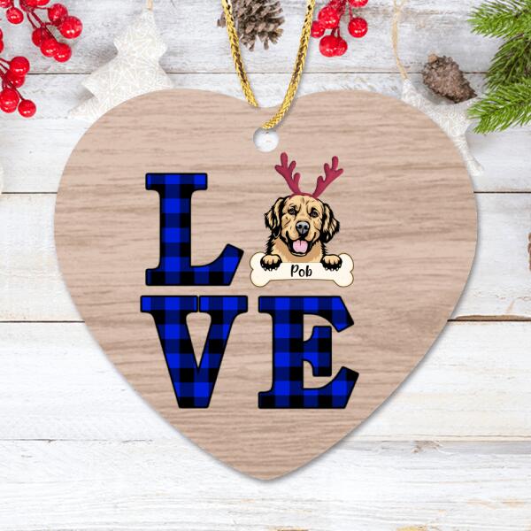 Personalized Xmas Pet Ornament - Christmas Gift For Dog/Cat Lover