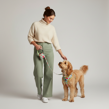 3-Piece Dog Harness & Leash Set