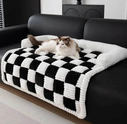 Cozy Plush Pet Bed — Soft Thickened Cushion for Dogs & Cats