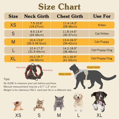 Cat Harness and Leash Set for Safe Adventures