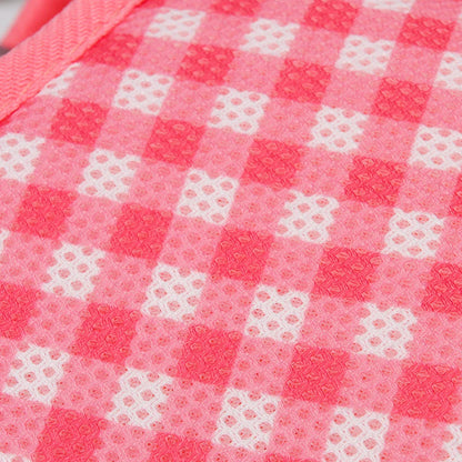 Stylish Checkered Cat Harness and Leash Set for Safe Adventures