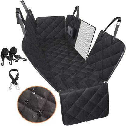 Waterproof Dog Car Seat Cover Hammock — Mesh, Anti-Slip